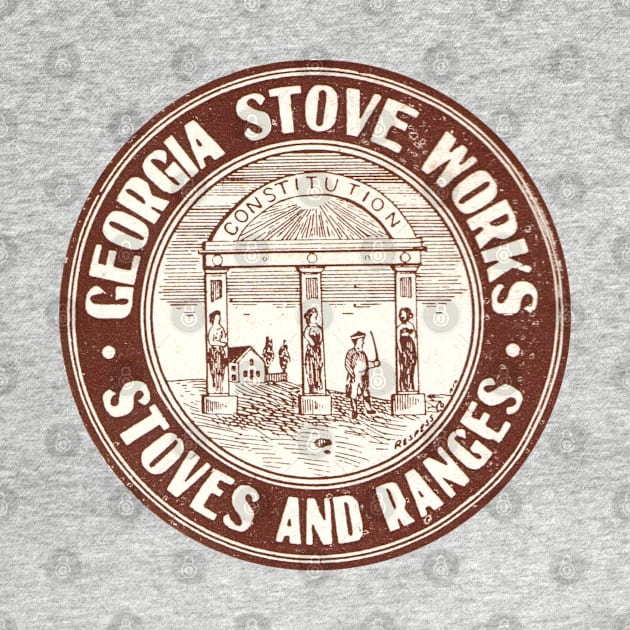 Georgia Stove Works 20th Century Logo by EphemeraKiosk